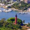 Jupiter Lighthouse-The Square Grouper - Castaways Bar, a different perspective