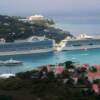 Ships in St. Thomas, US Virgin Islands.